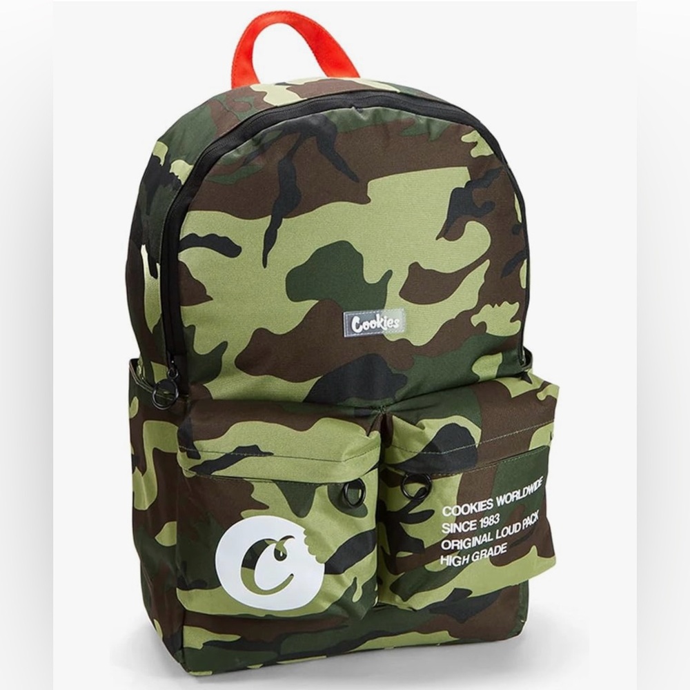 Cookies Camouflage Smell Proof Backpack